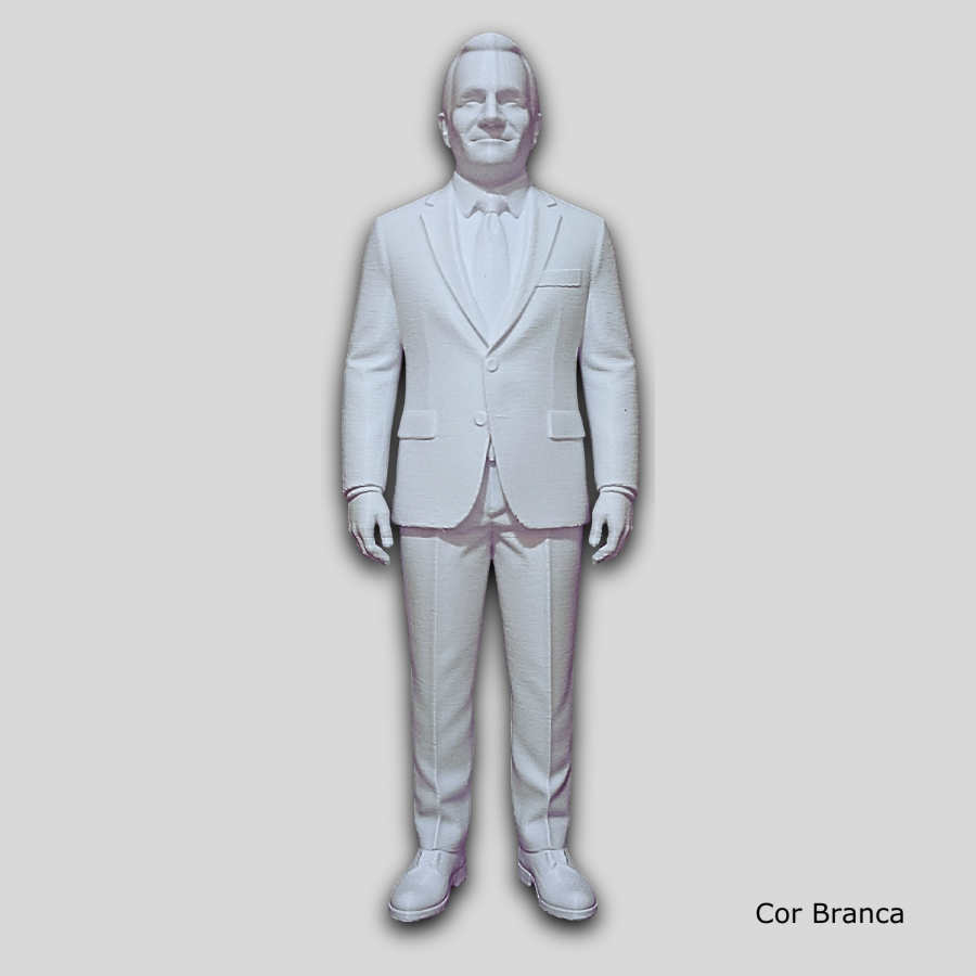 Miniatura 3D Personalizada - Estilo Boneco Masculino